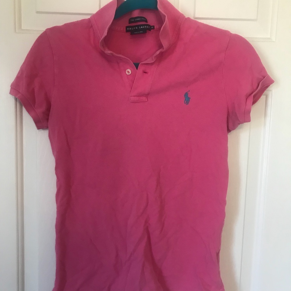 Pink Ralph Lauren polo
